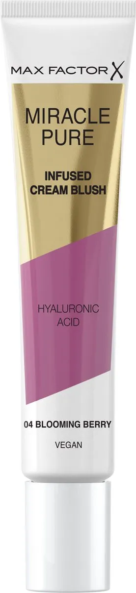 Max Factor Miracle Pure Vegan Blush 004 Blooming Berry - 15ml