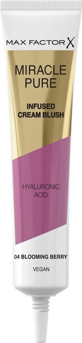 Max Factor Miracle Pure Vegan Blush 004 Blooming Berry - 15ml