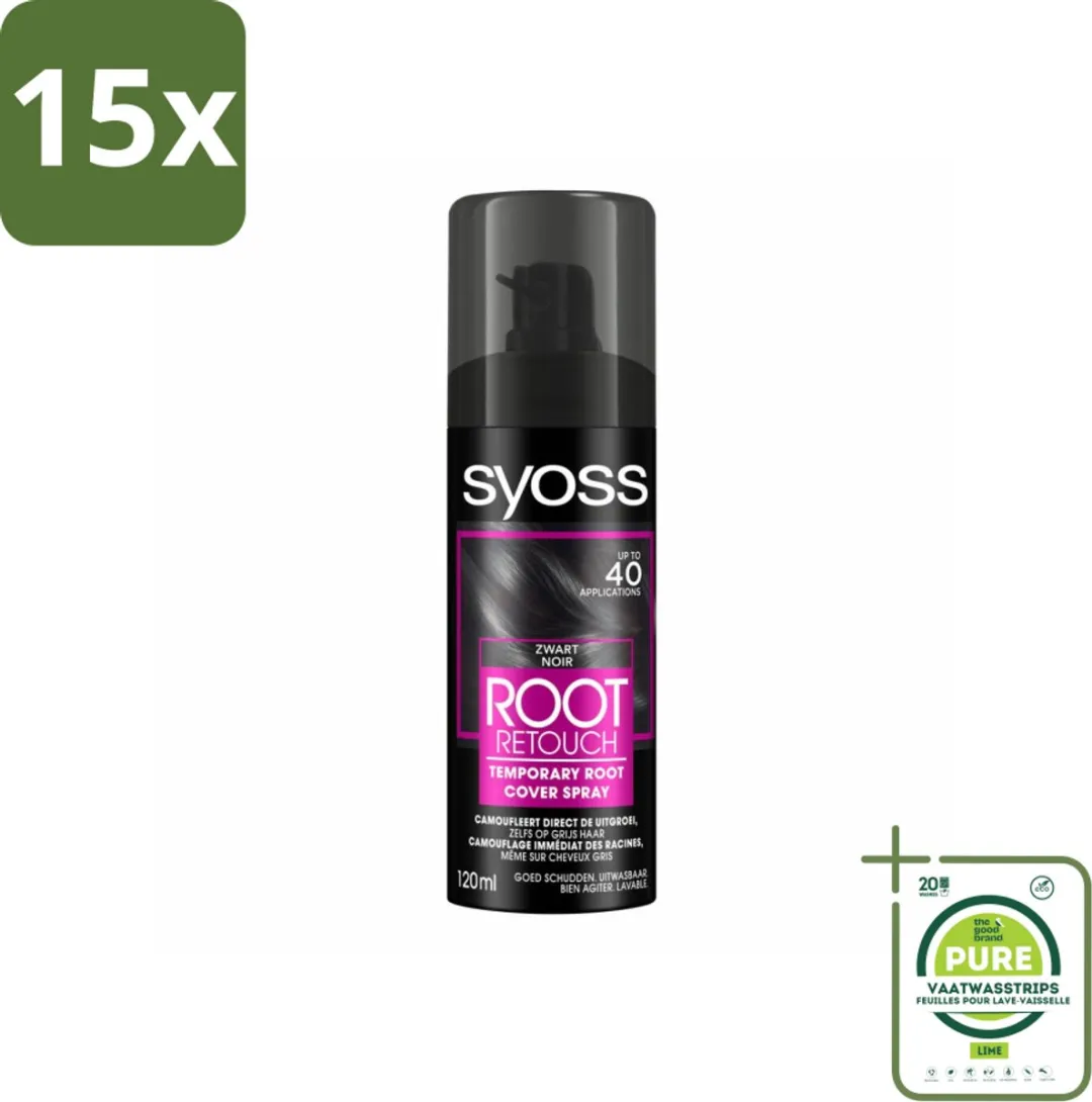 SYOSS Uitgroeispray Zwart