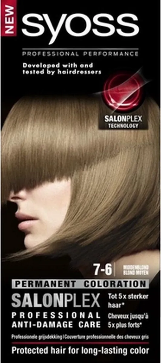 SYOSS Haarverf 7_6 Middenblond - 690ml (6x115ml)