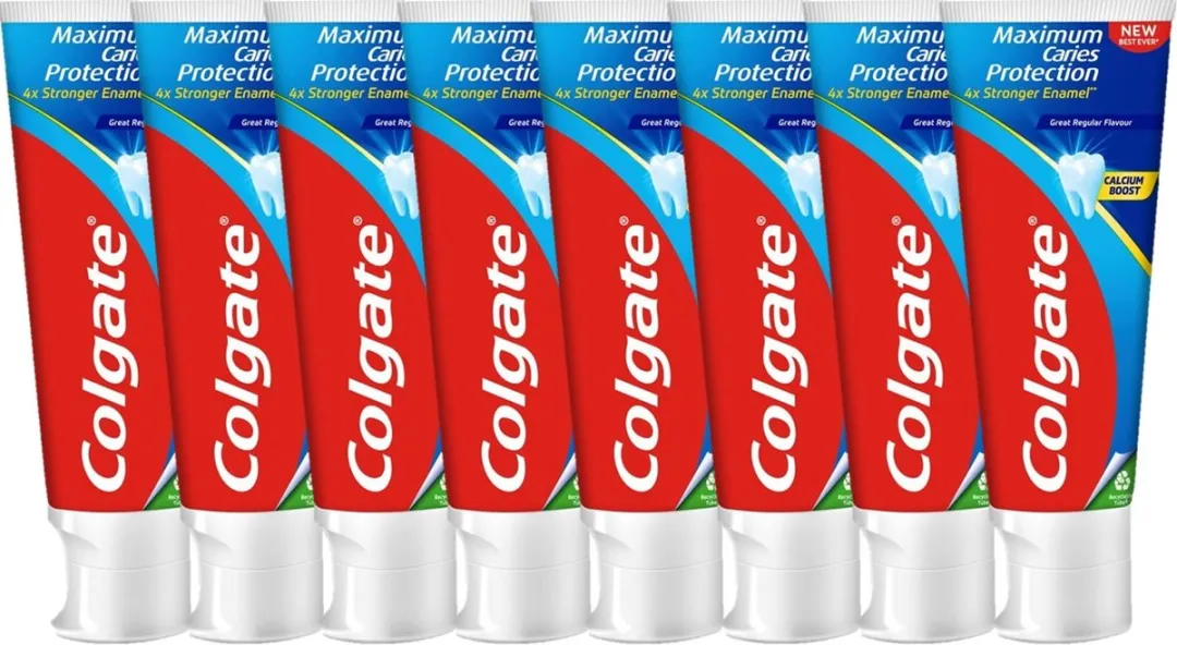 Colgate Tandpasta Protection Caries 8x75ml