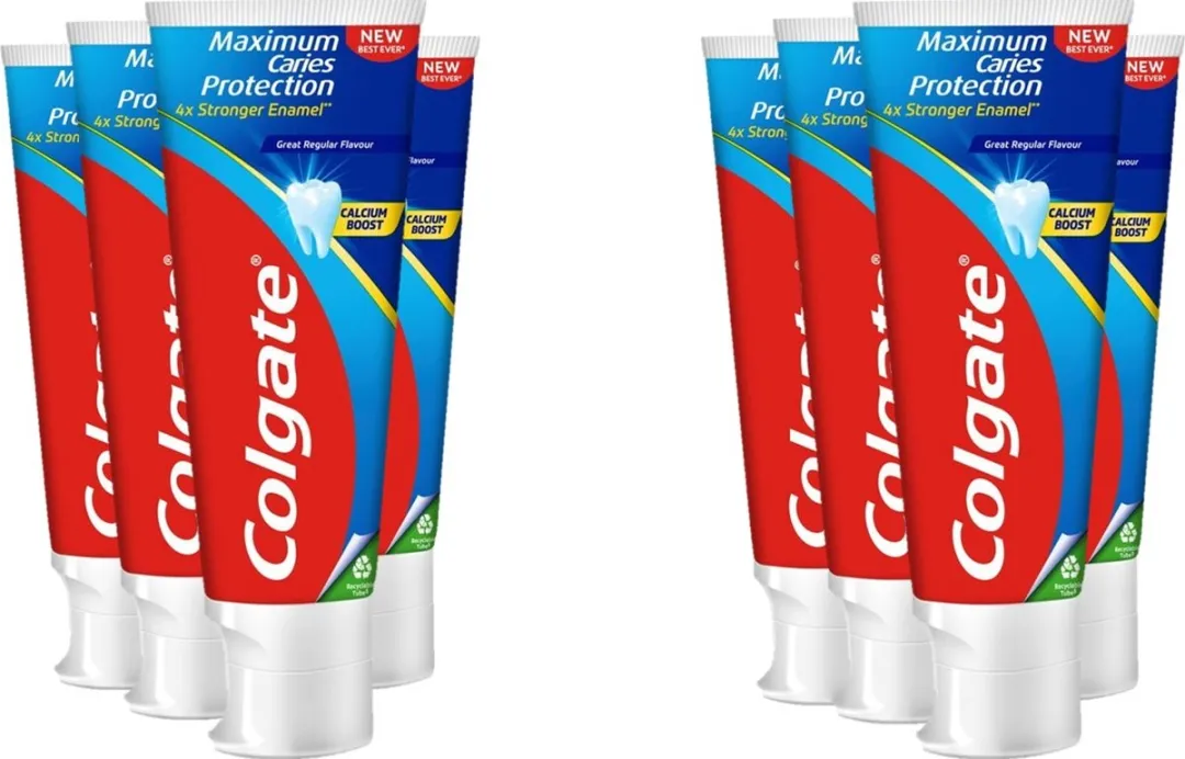 Colgate Tandpasta Protection Caries 8x75ml