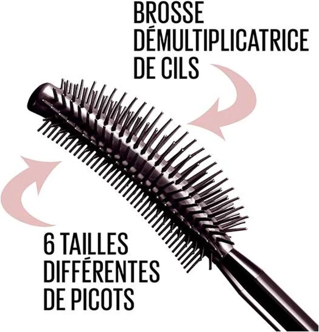 Maybelline New York Lash Sensational Extra-Black Mascara 12ml - Intense Black - afbeelding 6 van 6