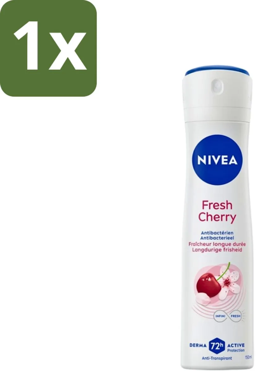 NIVEA Fresh Cherry Anti-Transpirant Spray 150ml