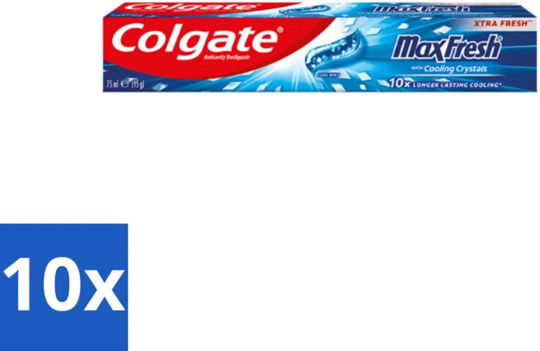 Colgate Maxfresh Coolmint Tandpasta 100ml - 10 Stuks