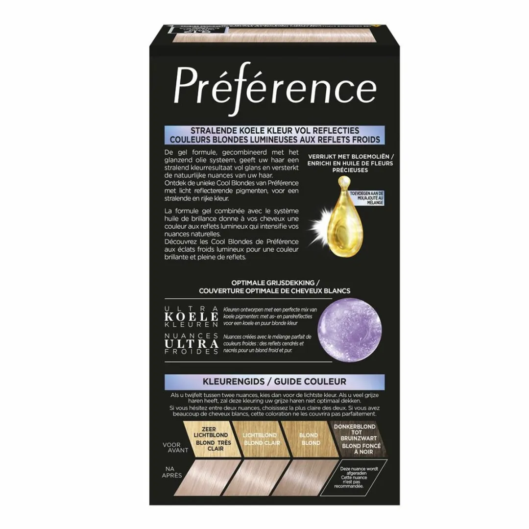 L'Oréal Paris Preference 9.12 Siberia Haarkleuring - 3 Stuks