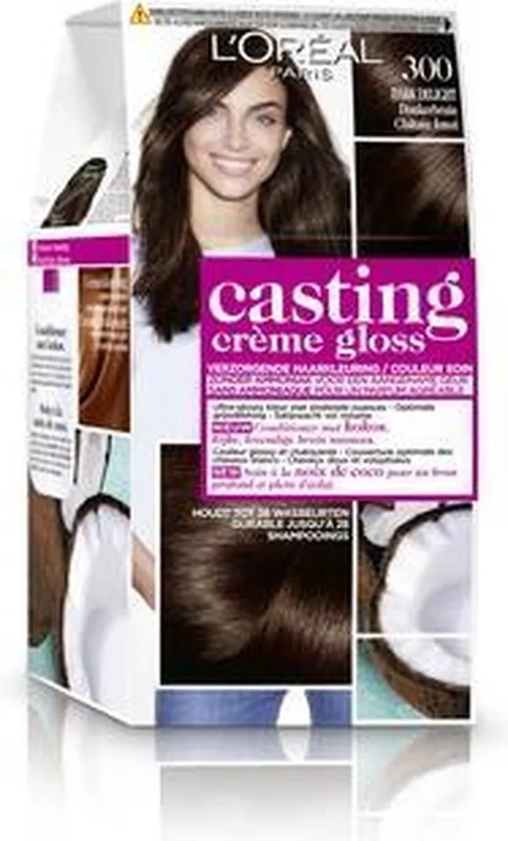 L'Oréal Paris Casting Crème Gloss Donkerbruin 180ml - 3 Stuks - afbeelding 6 van 6