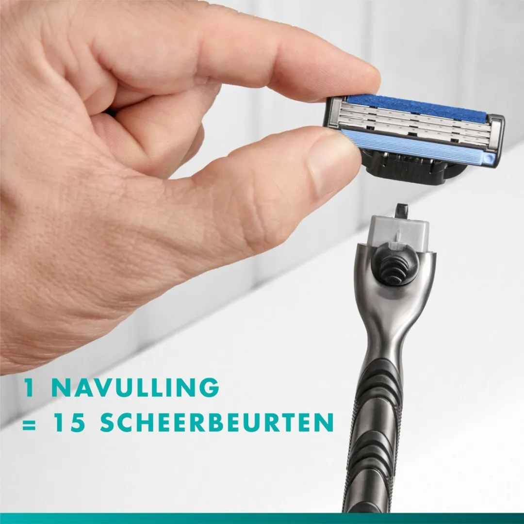 Gillette Mach3 Base Scheermesjes - 24 Stuks - afbeelding 6 van 6