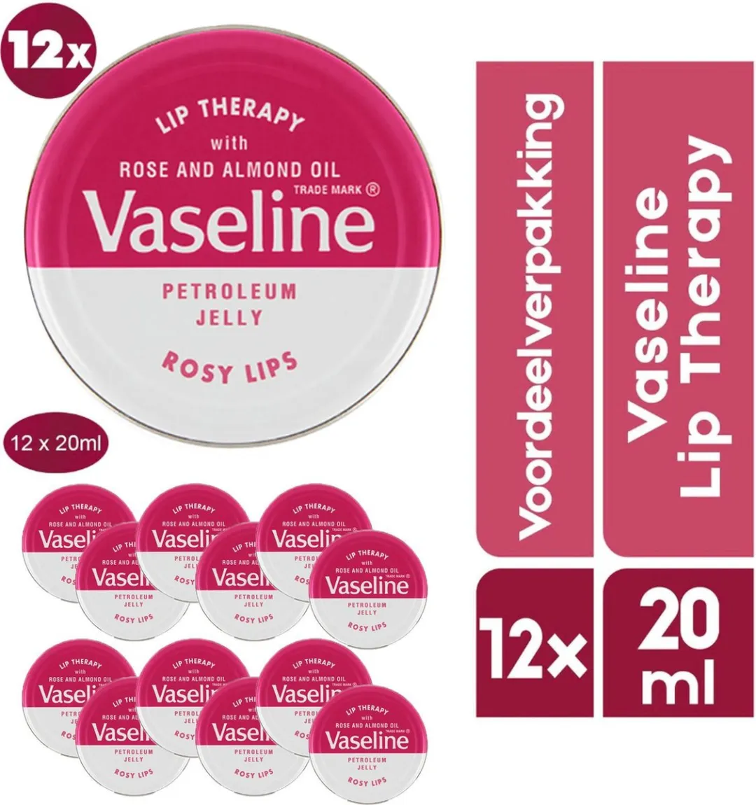 Vaseline Lip Therapy Rosy Lips