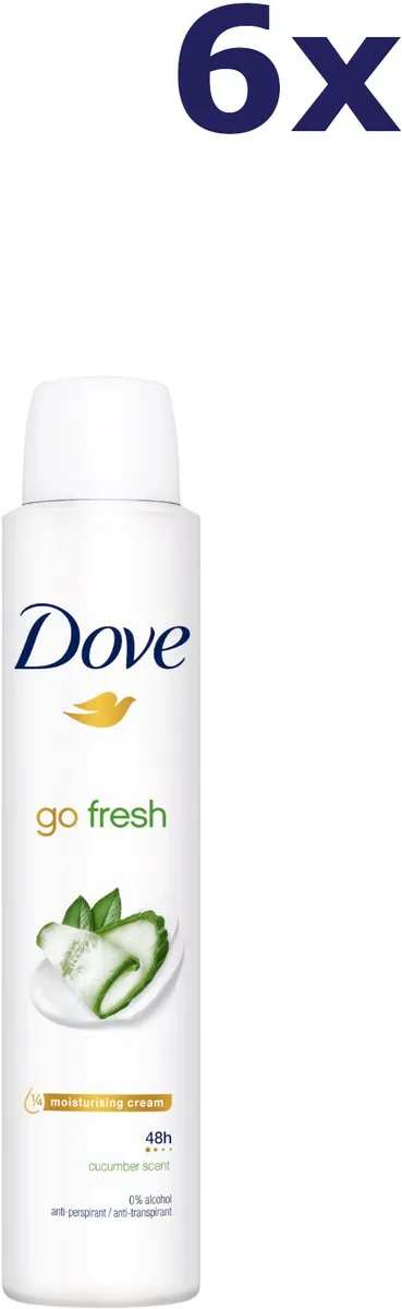 Dove Deo Spray Go Fresh Cucumber & Green Tea 200ml