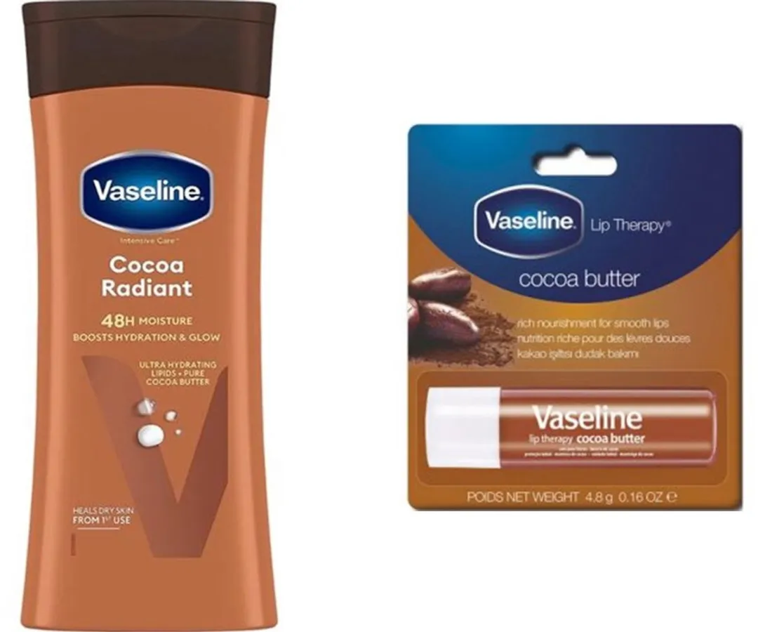 Vaseline Cocoa Bodylotion & Stick