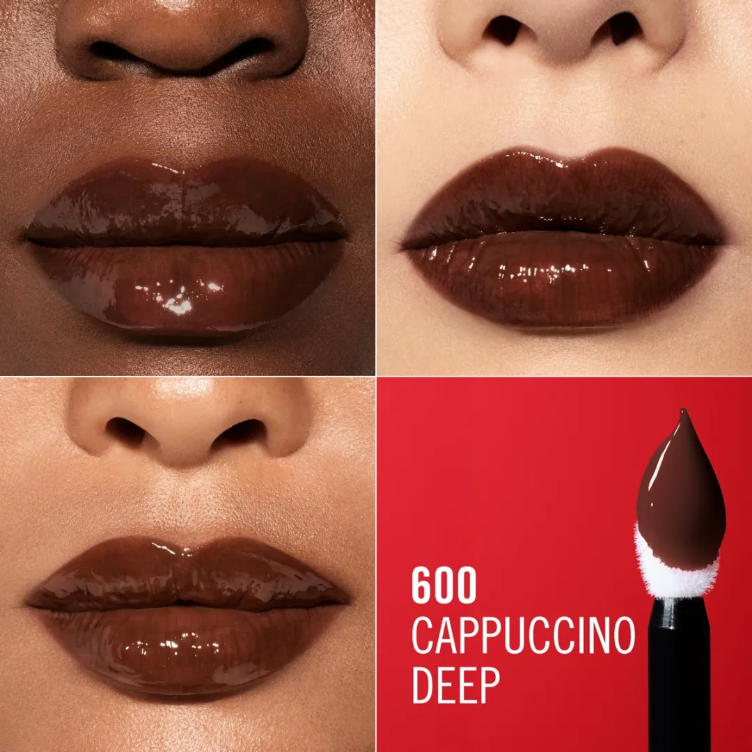 Rimmel London Thrill Seeker Lip Latex Cappuccino Deep - 3 Stuks