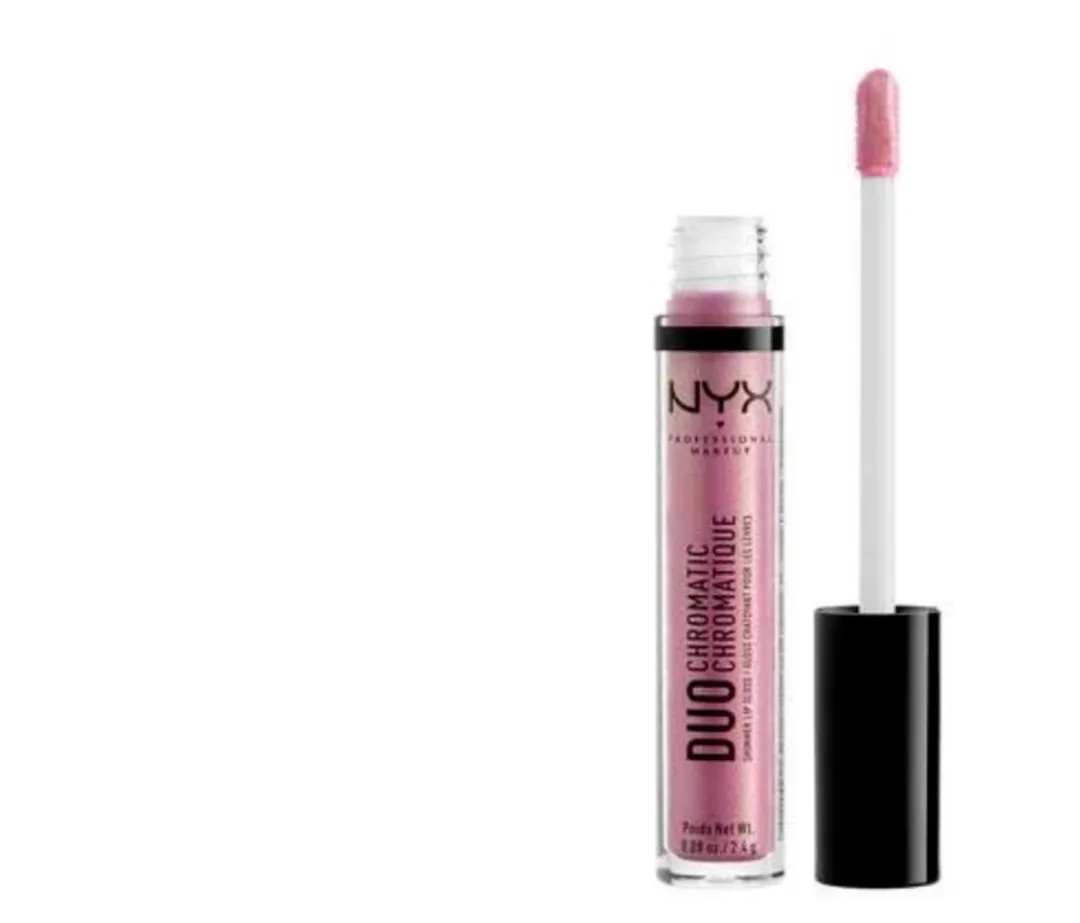 NYX Duo Chromatic Shimmer Lip Gloss 01 Booming