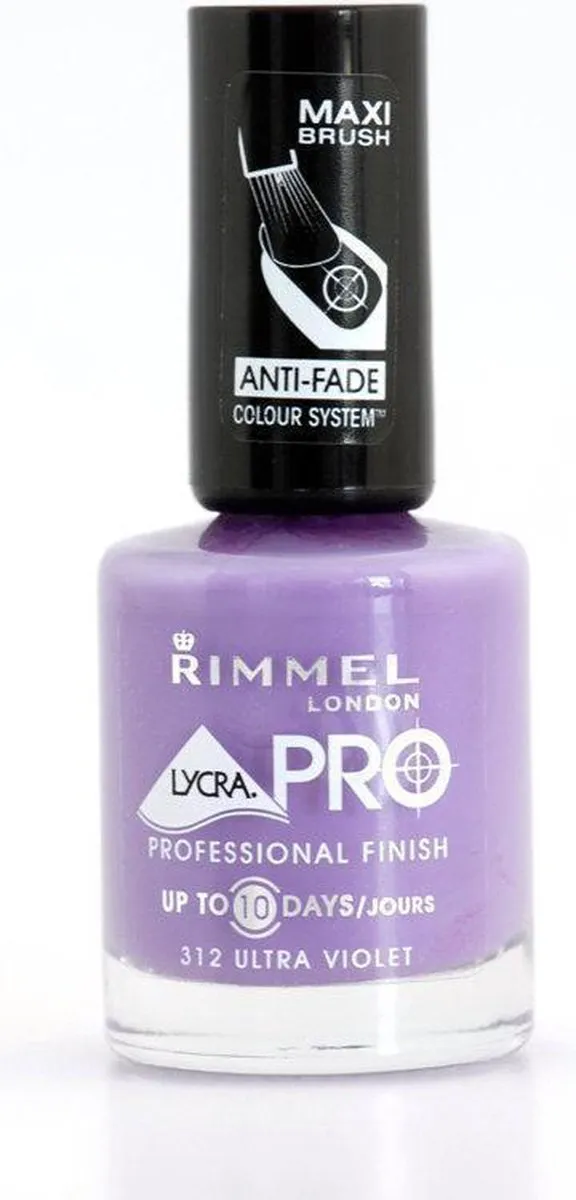 Rimmel London Lycra Colour Memory Nagellak 312 Ultra Violet
