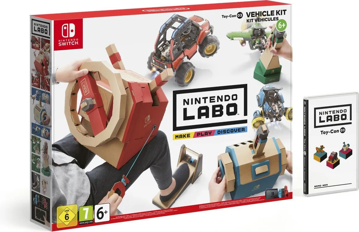 Nintendo Labo Voertuigenpakket