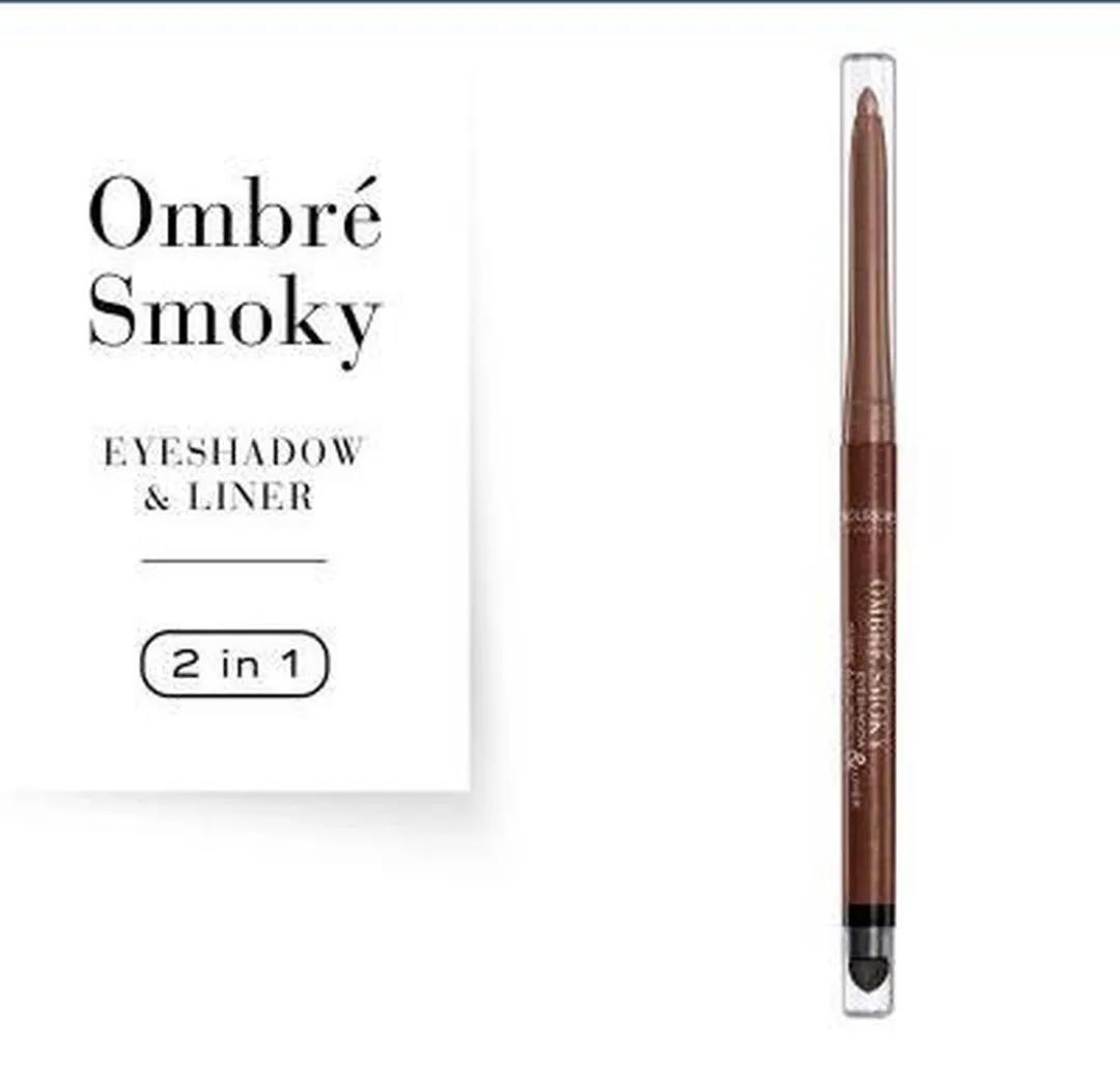 Bourjois Ombré Smoky Eyeshadow & Liner 02 Brown