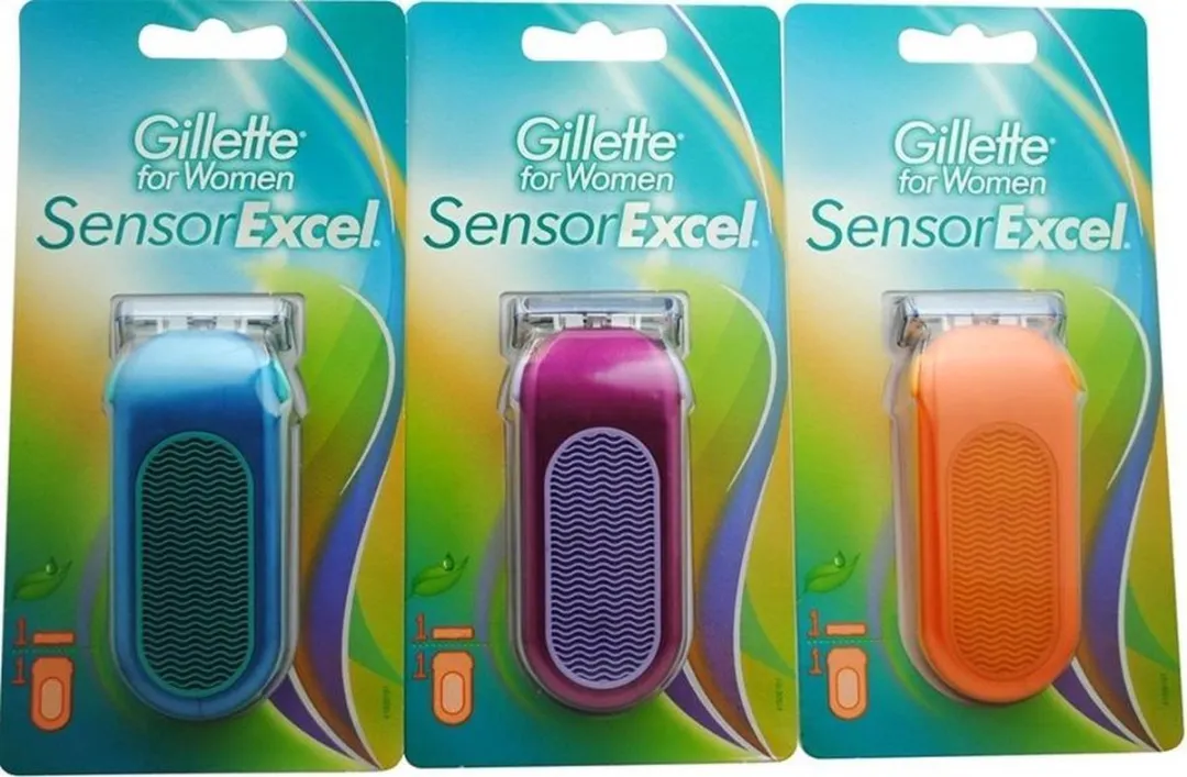 Gillette Sensor Excel Vrouw Scheerhouder + 1 Scheermesje - Groen - afbeelding 2 van 2