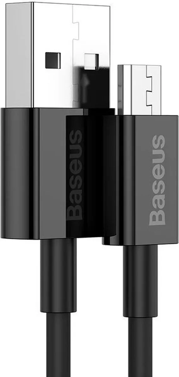 Baseus Superior USB-A/micro USB Kabel 2A 2m - Zwart