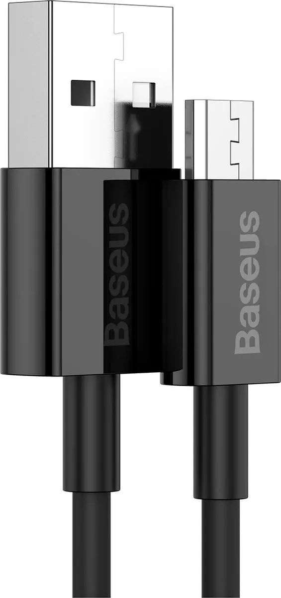 Baseus Superior USB-A/micro USB Kabel 2A 2m - Zwart