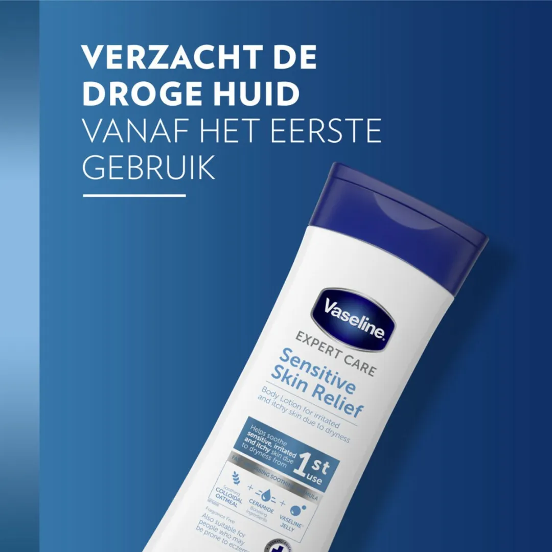 Vaseline Bodylotion Expert Care Sensitive Skin Relief 400ml