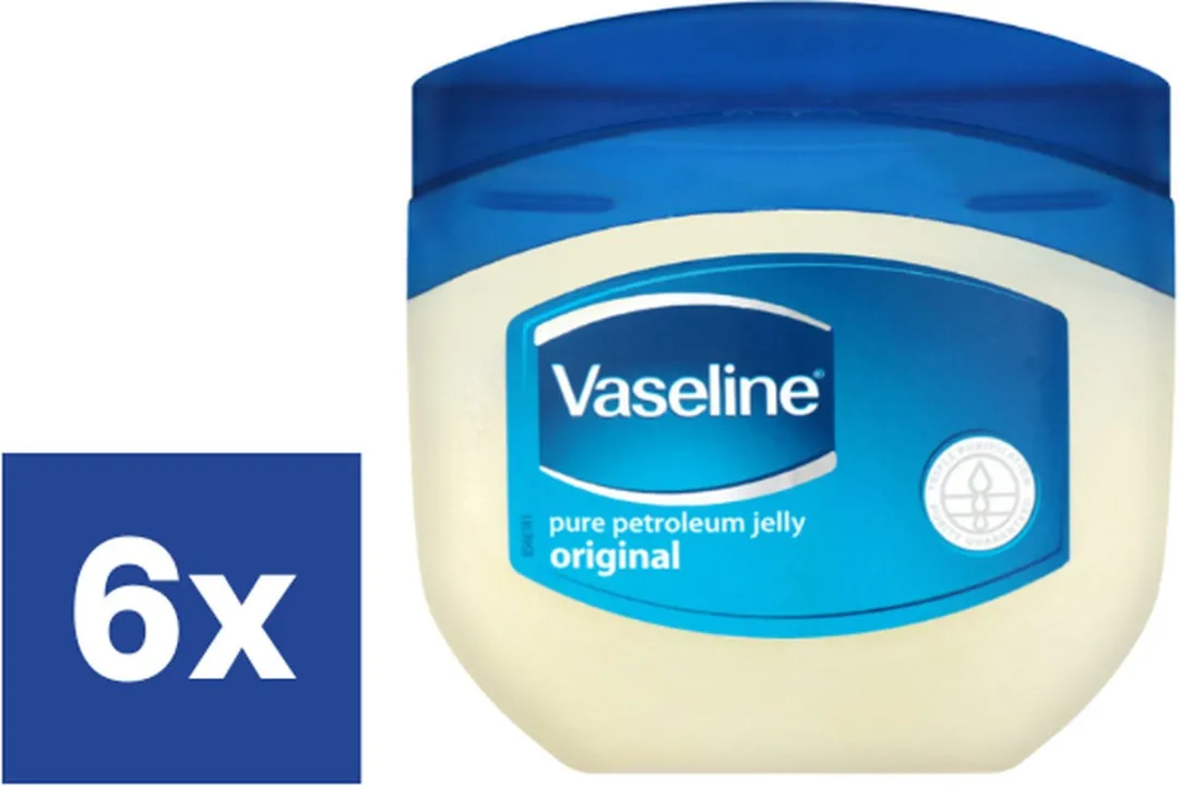 Vaseline Pure Petroleum Jelly Original 6x100ml