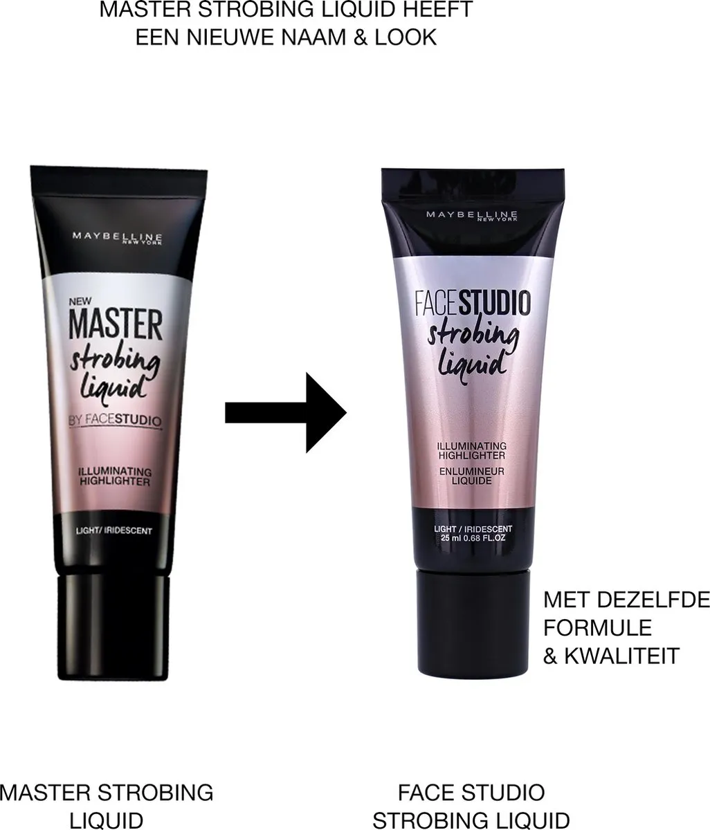 Maybelline Master Strobe Liquid Highlighter 200 Medium - 25ml