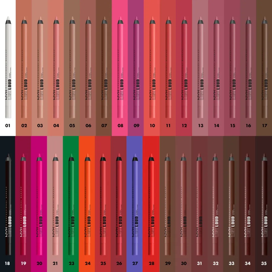 NYX Line Loud Lip Pencil Ten Out of Ten - 1.2g