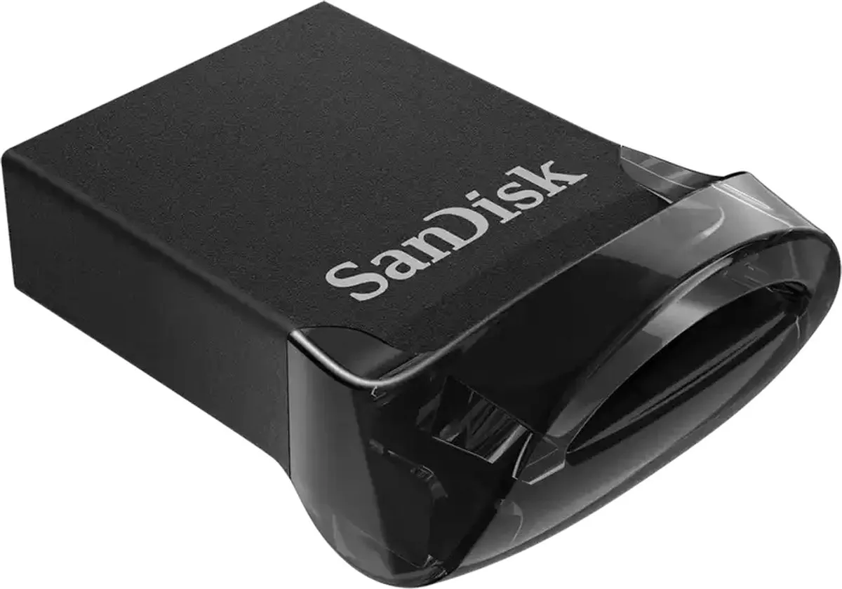 SanDisk Ultra Fit USB flash drive 1 TB USB Type-A 3.2 Gen 1 (3.1 Gen 1) Zwart