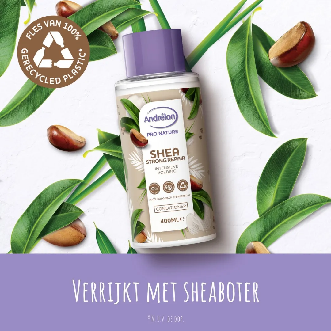Andrélon Pro Nature Shea Strong Repair Haarconditioner 400ml