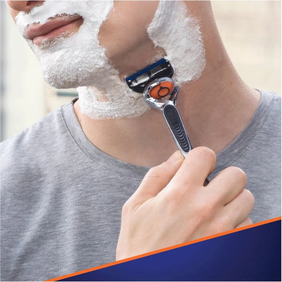 Gillette Fusion 5 ProGlide Flexball Scheersysteem - Zwart/grijs