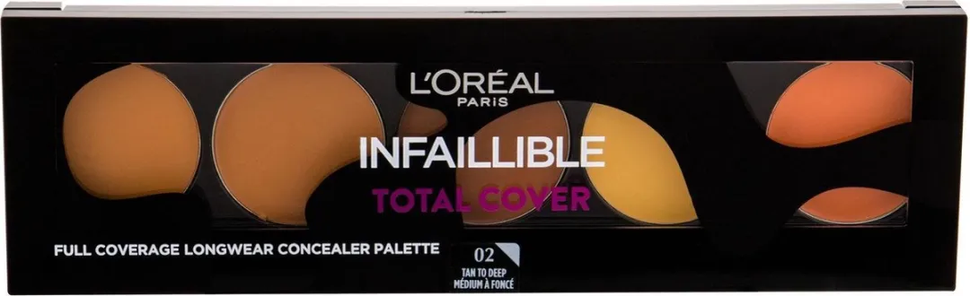 L'Oréal Paris Infallible True Match Concealer Palette 2 Dark S - 15g - Bruin