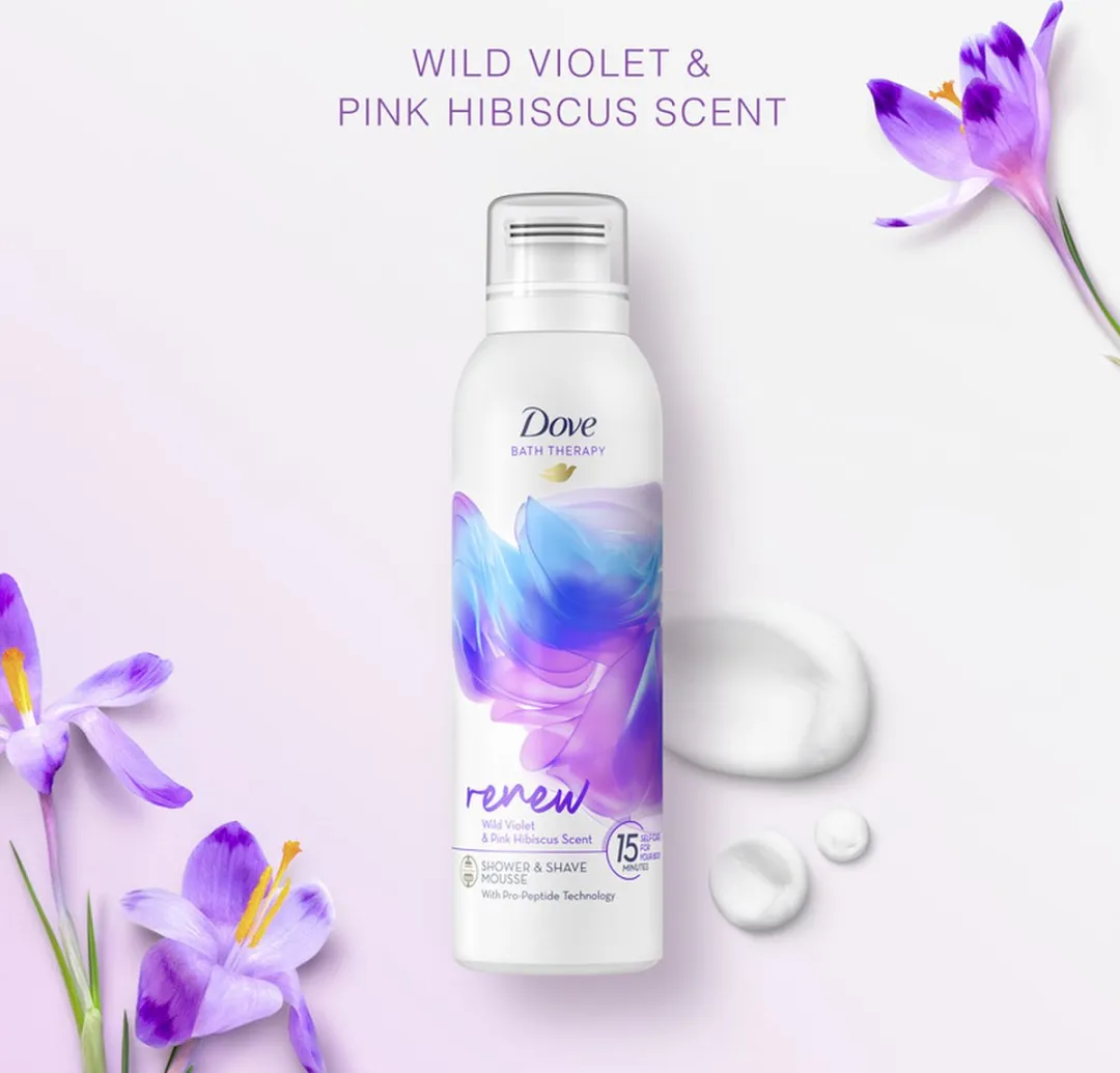 Dove Bath Therapy Renew Douche- & Scheerschuim 200ml