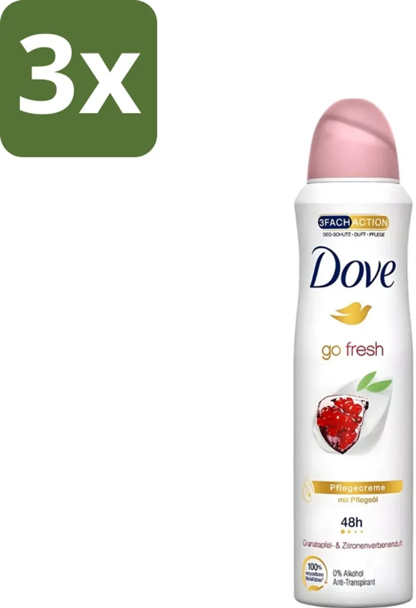 Dove Go Fresh Deodorant Granaatappel