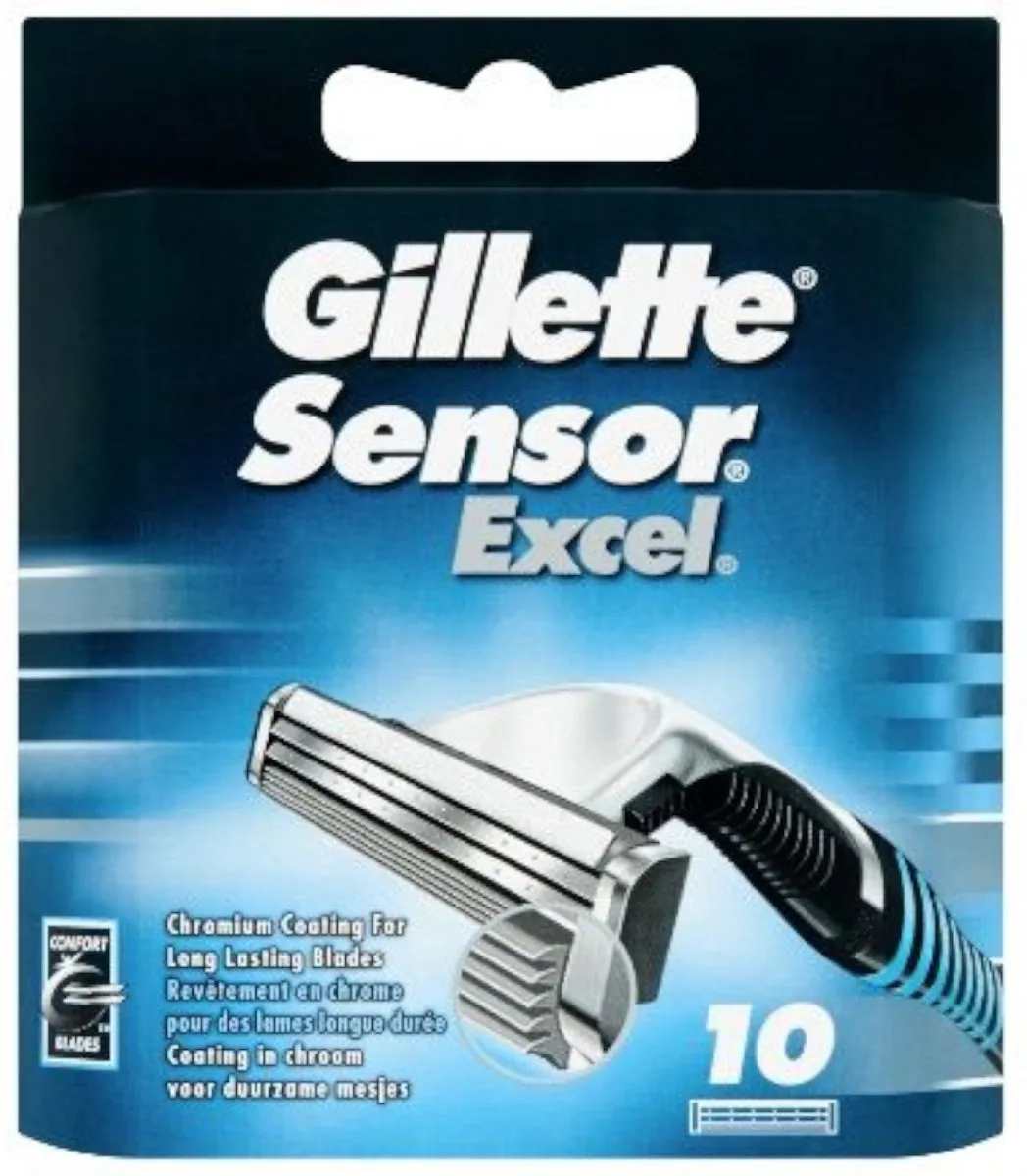 Gillette Sensor Excel Scheermesjes 10 Stuks - afbeelding 6 van 6
