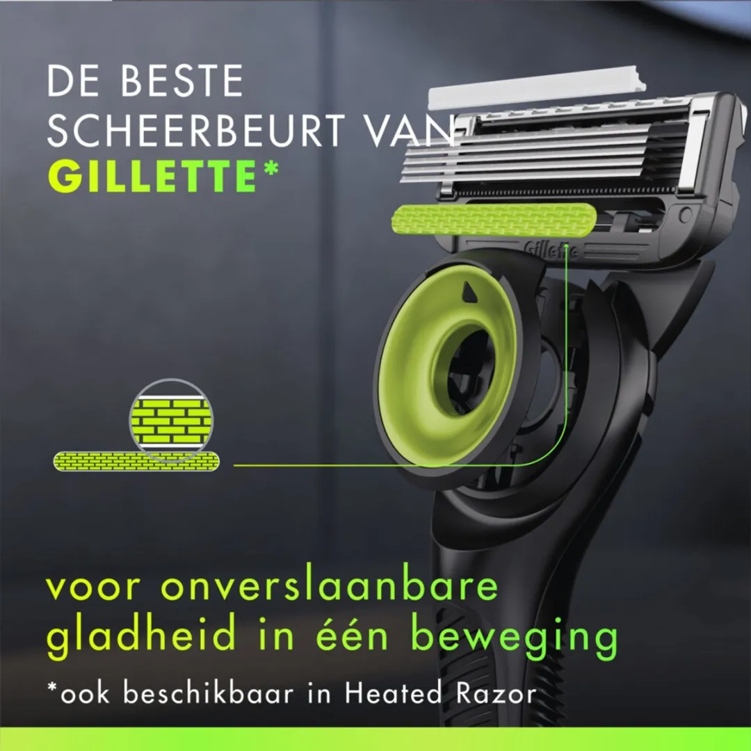 Gillette Labs Scheersysteem Neon Night - 5 Bladen