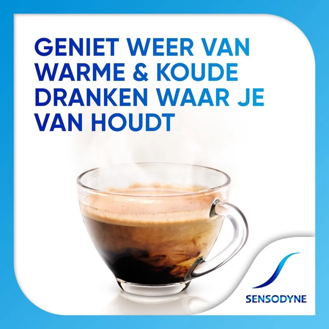 Sensodyne - Tandpasta Tandvlees Bescherming - 75ml - Voordeelverpakking 3 stuks