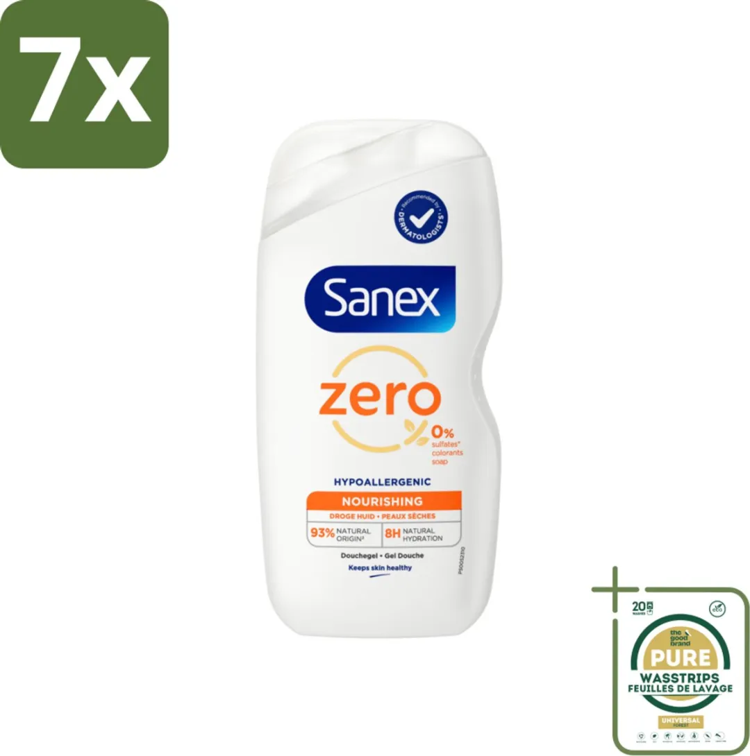 Sanex Zero% Douchegel Droge Huid 2800ml