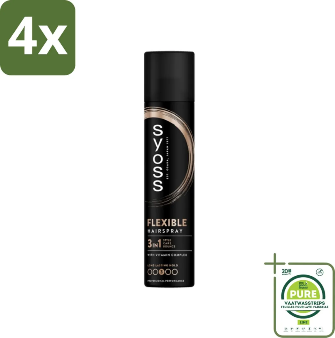 SYOSS Hold & Flex Haarspray Flexibel 1200ml