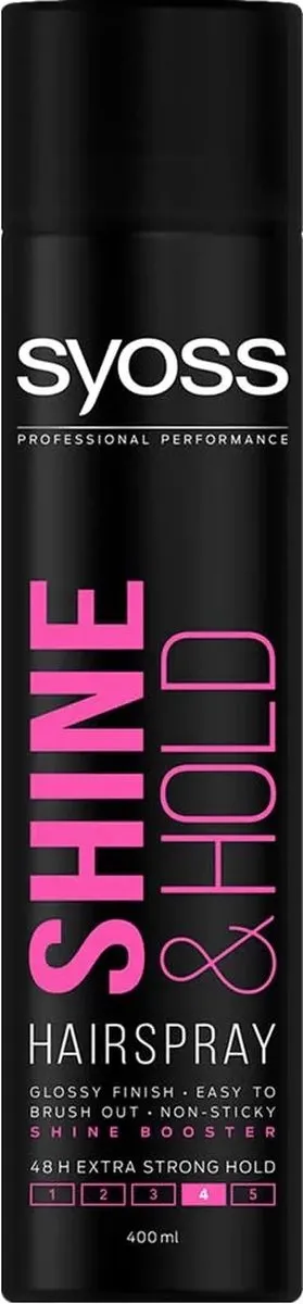 Syoss Hairspr.Shine&Hold Haarspray 400ml