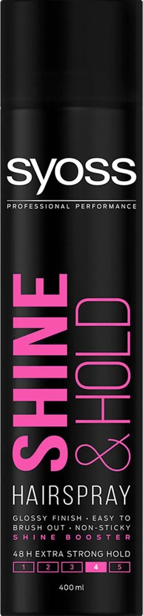 Syoss Hairspr.Shine&Hold Haarspray 400ml