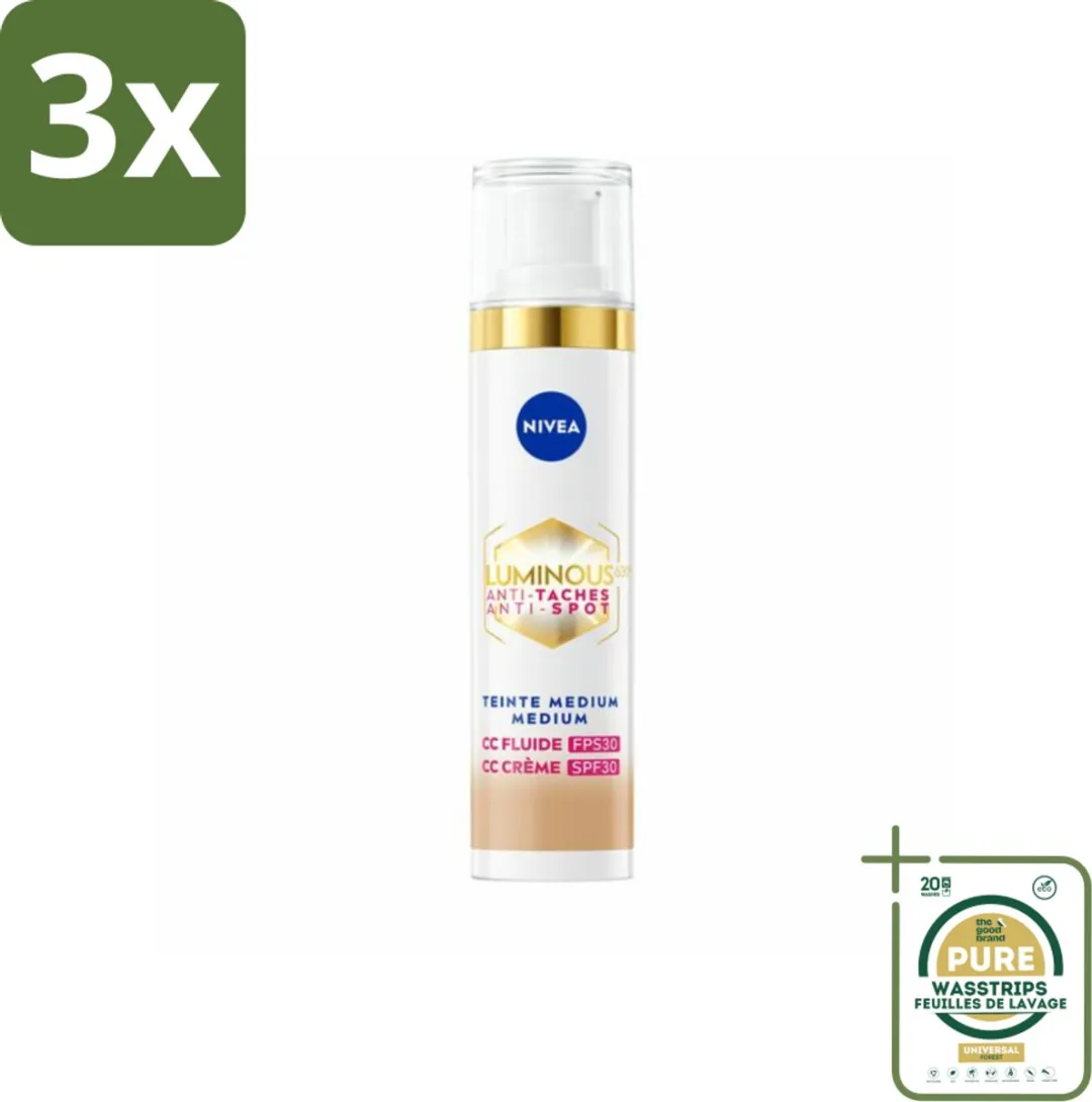 NIVEA Cellular LUMINOUS630 CC Crème Medium SPF 30
