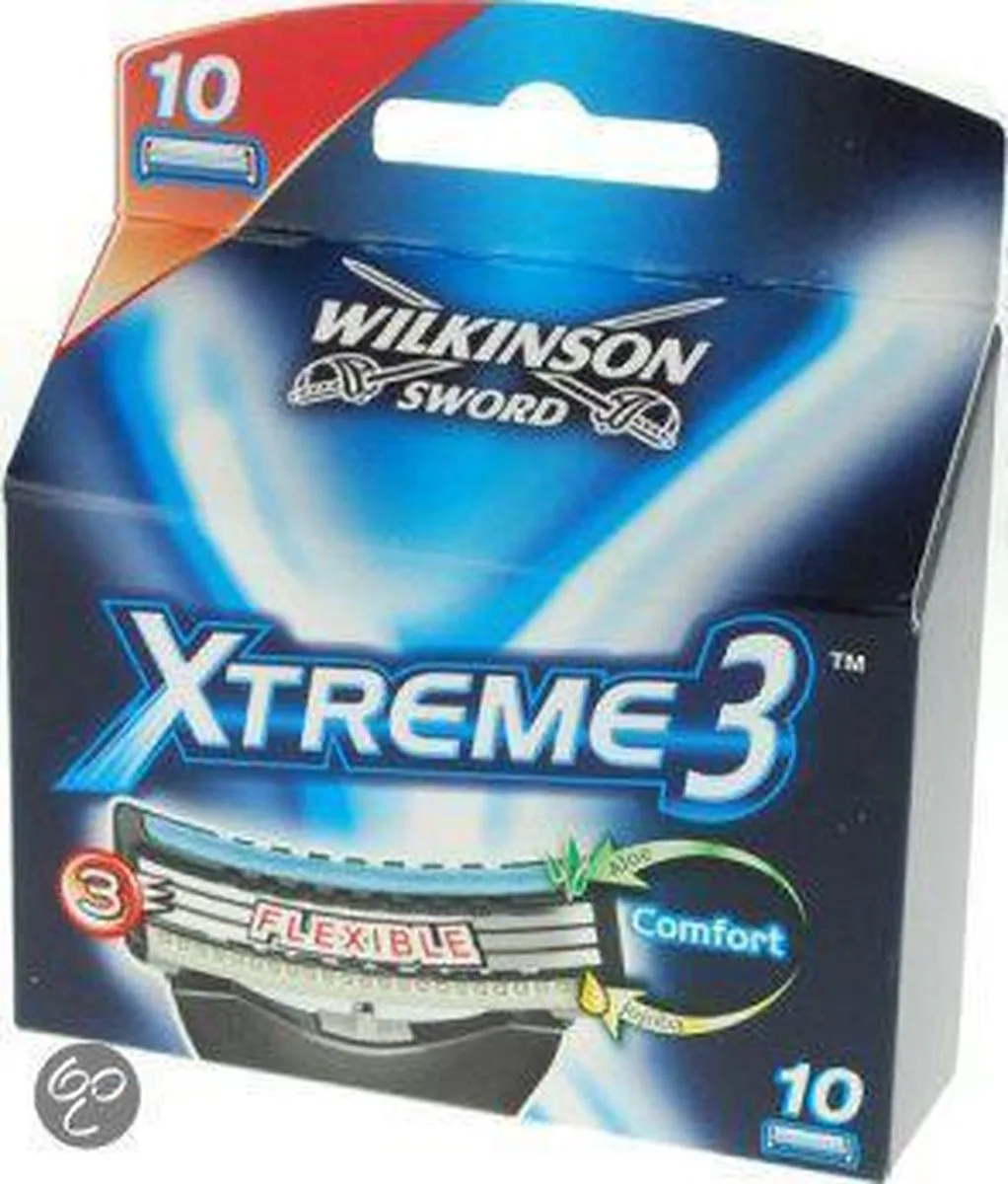 Wilkinson Sword Xtreme3 Mesjes - 10 Stuks