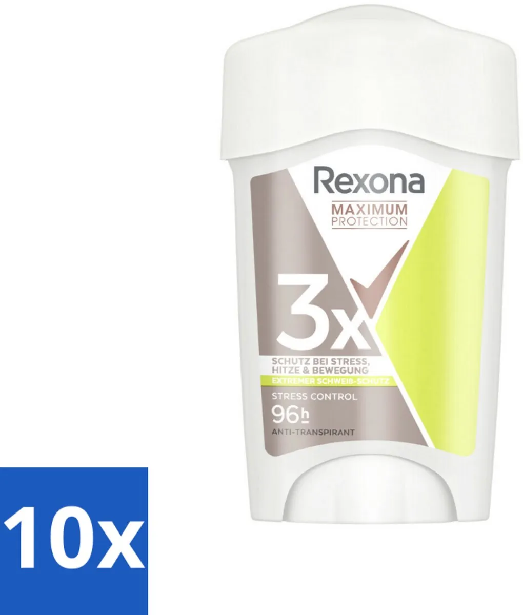 Rexona Deodorant Stick Maximum Protection Stress Control Dry 45ml
