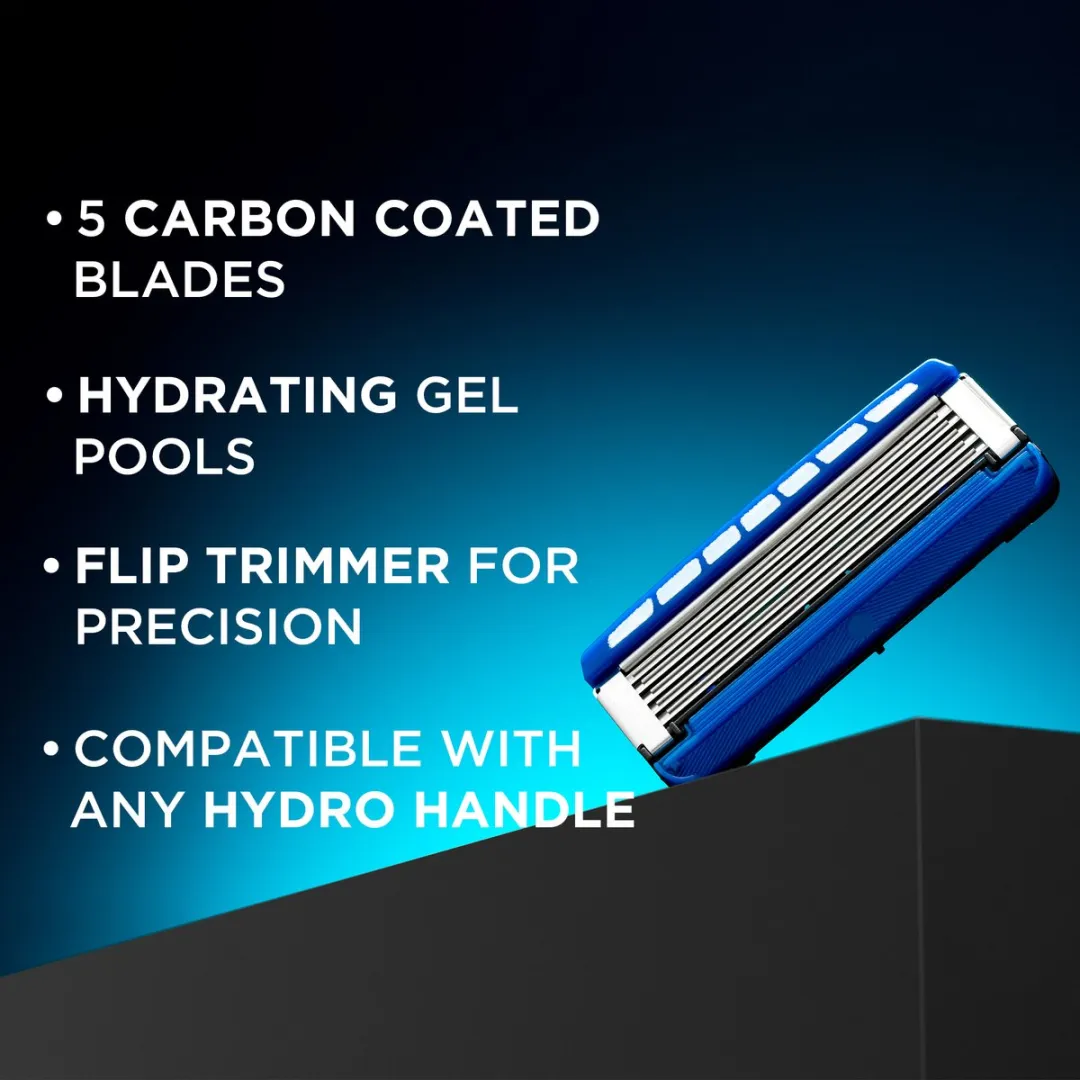 Wilkinson Sword Hydro 5 Scheersysteem - Blauw - 10 Stuks