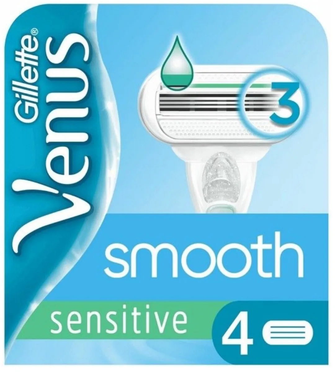 Gillette Venus Smooth Sensitive Scheermesjes