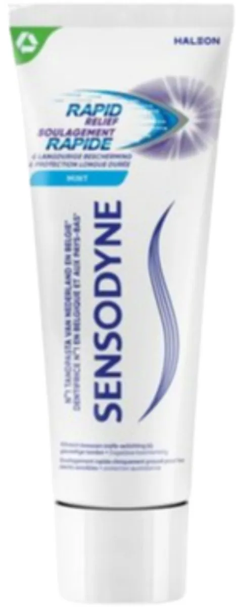 Sensodyne Rapid Relief Tandpasta 75ml - 24 Stuks