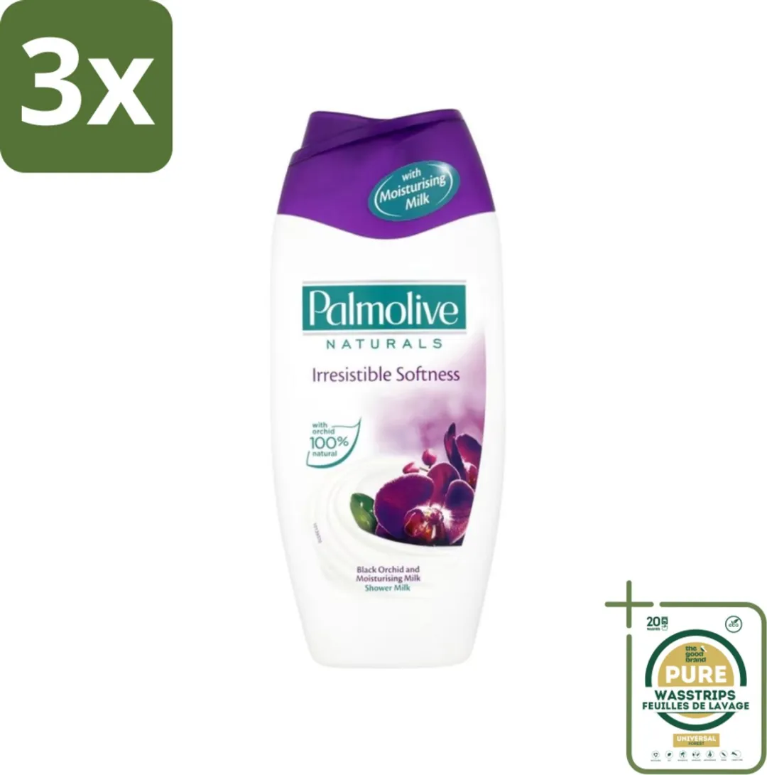Palmolive Naturals Douchecrème Orchidee & Melk - 750ml (3x250ml)