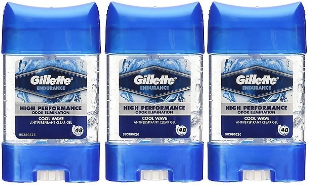 Gillette Endurance Cool Wave Antiperspirant Clear Gel 210ml