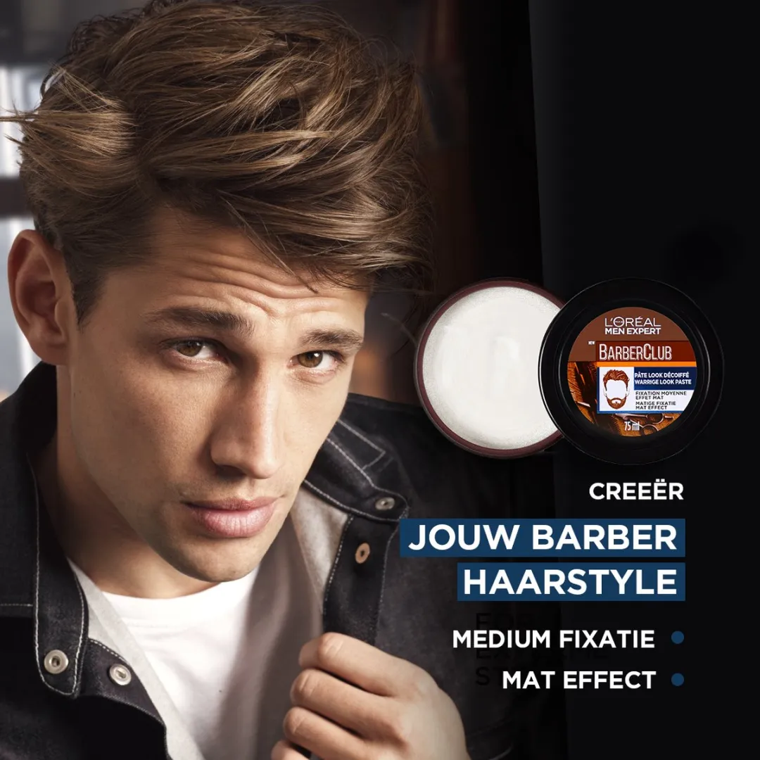 L'Oréal Paris Men Expert Barber Club Wax 75ml - Warrige Look