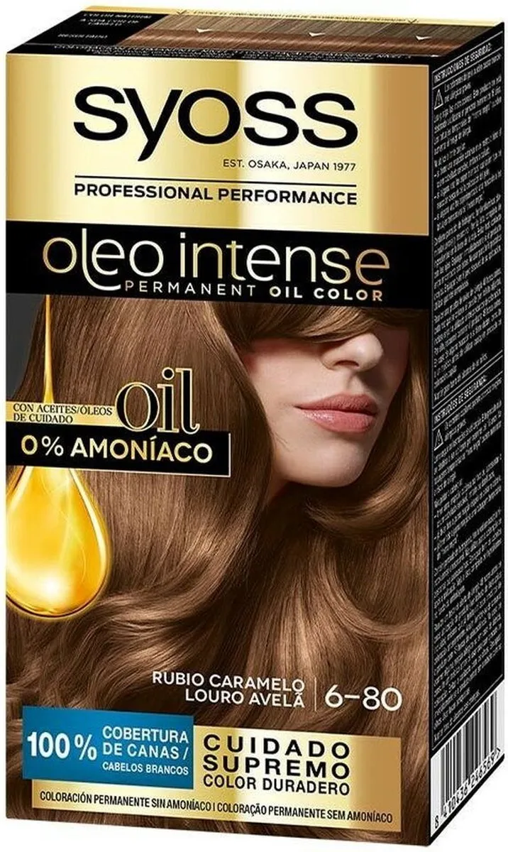 Syoss Oleo Intense Rubio Caramelo 5ml